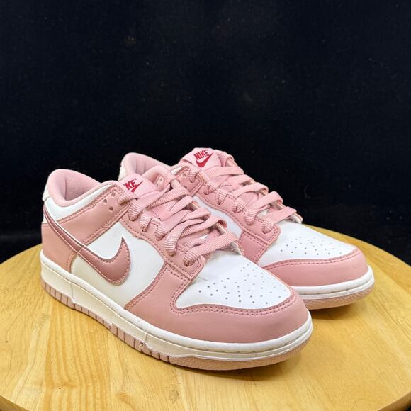 NEW Nike Dunk Low Pink Glaze Velvet NBY DO6485-600 GS Womens Size 7.5 / 6Y - Picture 5 of 10